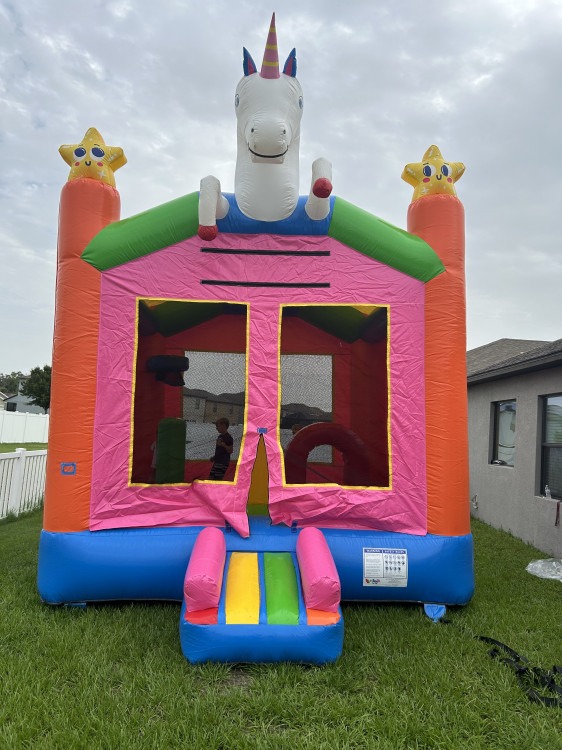 Unicorn Bounce House